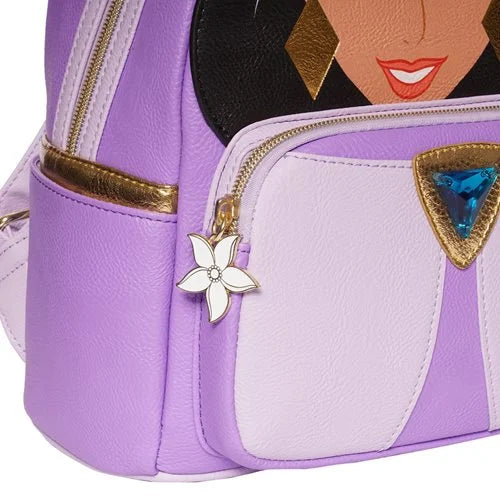 Disney Aladdin Purple Dress Jasmine Cosplay Mini Backpack