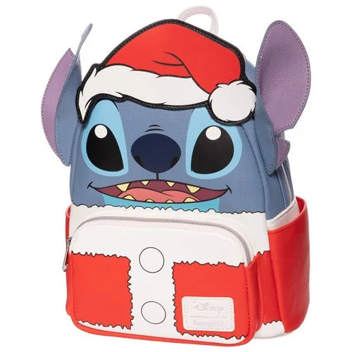 Disney Lilo & Stitch Holiday Santa Stitch Cosplay Mini Backpack