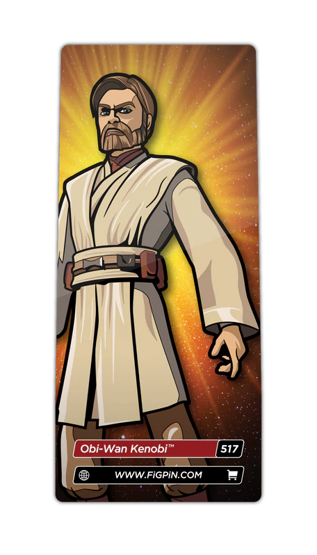 FiGPiN Star Wars The Clone Wars Obi-Wan Kenobi