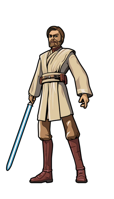 FiGPiN Star Wars The Clone Wars Obi-Wan Kenobi