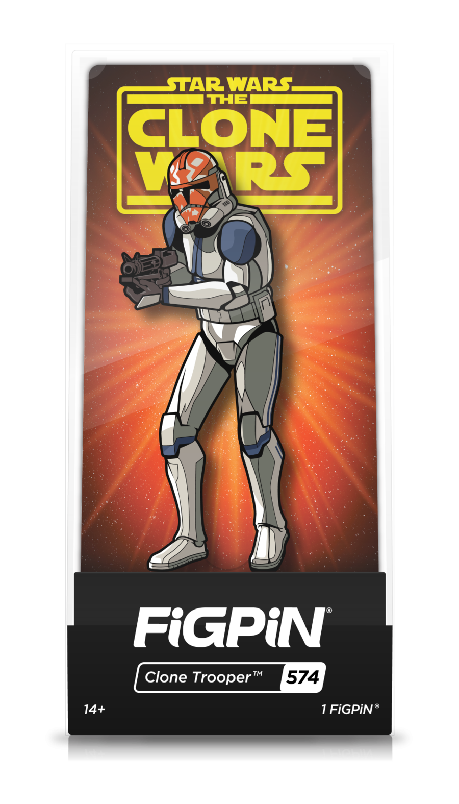 FiGPiN Star Wars The Clone Wars Ahsoka Clone Trooper