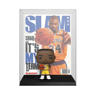Funko NBA Slam Shaquille O'Neal Pop! Cover Vinyl Figure With Case