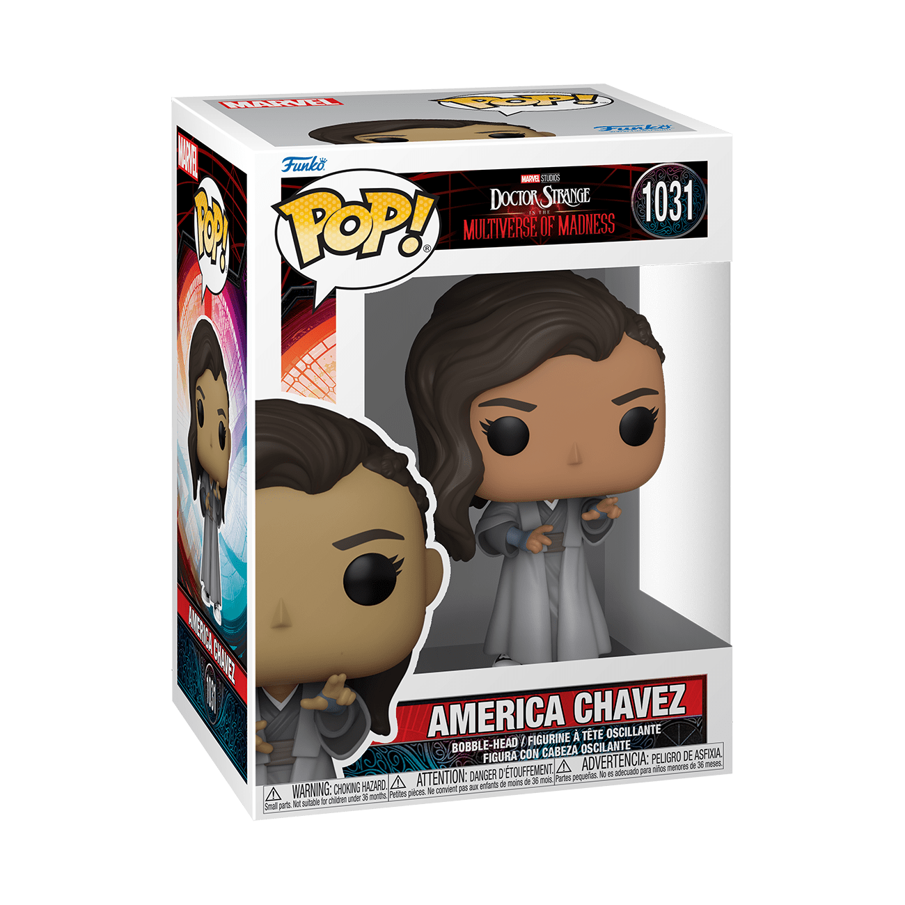 Funko Marvel Studios Dr. Strange In The Multiverse of Madness America Chavez Training Pop! Vinyl Figure
