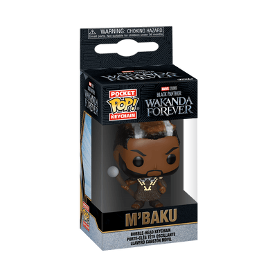 Funko Pocket Pop! Keychain Marvel Studios Black Panther Wakanda Forever M'Baku