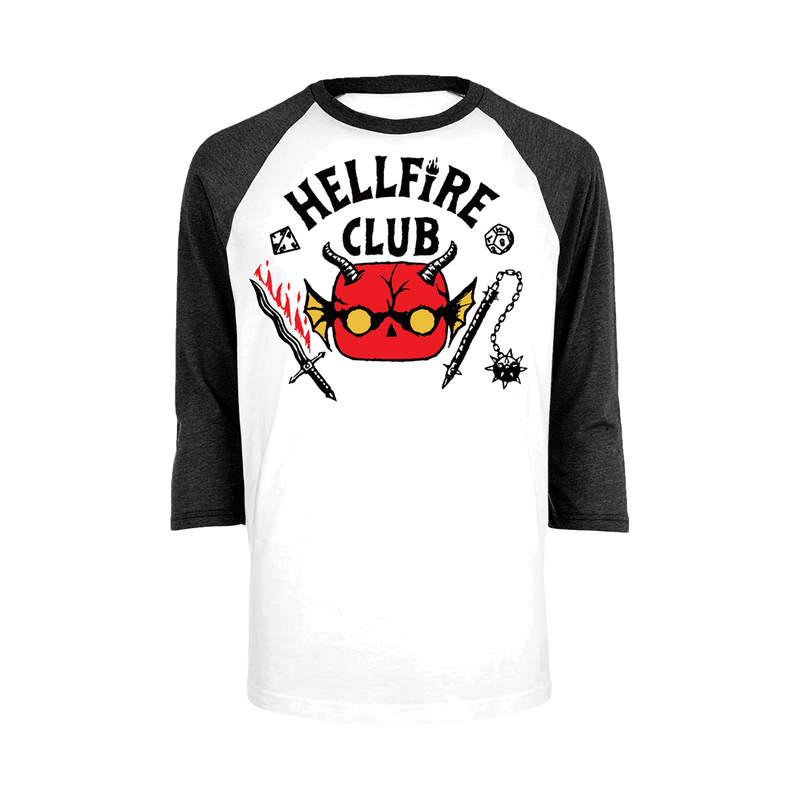 Boxed Tee: Netflix Stranger Things Hellfire Club Shirt