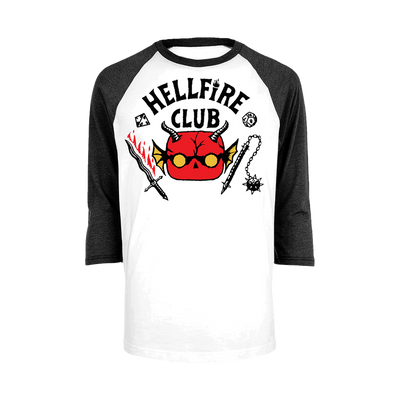 Boxed Tee: Netflix Stranger Things Hellfire Club Shirt