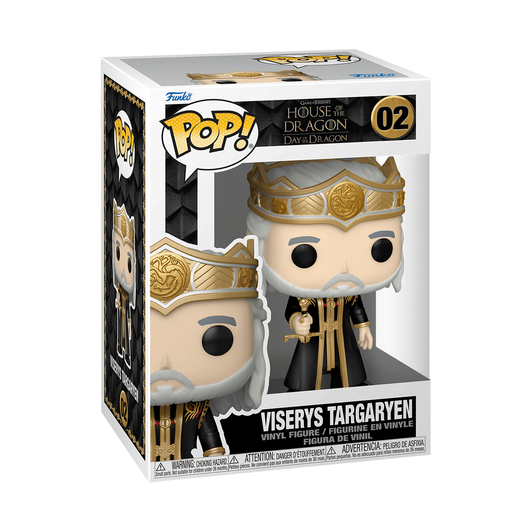 Funko Game of Thrones House of Dragon Viserys Targaryen Pop! Vinyl Figure