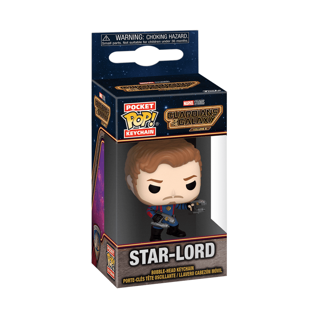 Funko Pocket Pop! Keychain Marvel Studios Guardians of the Galaxy Vol 3 Star-lord