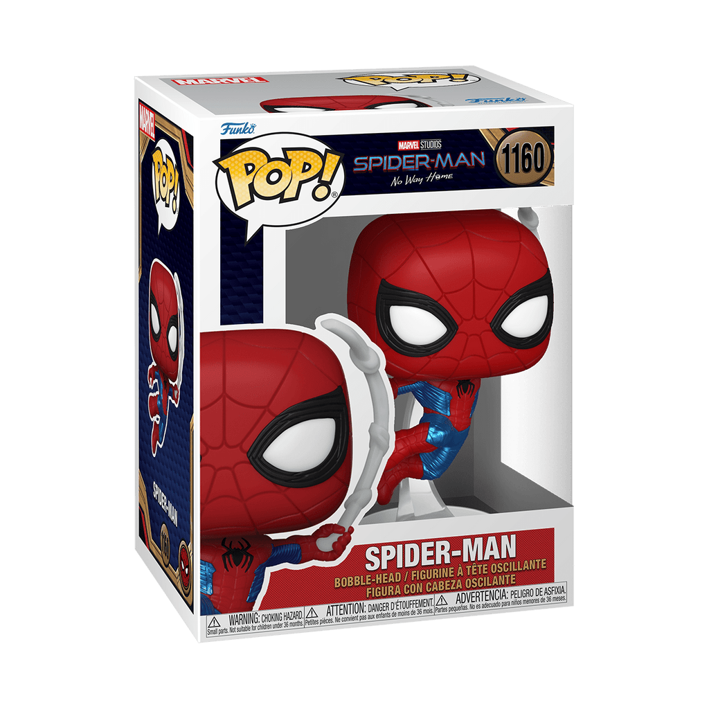 Funko Marvel Studios Spider-man No Way Home New Suit Pop! Vinyl