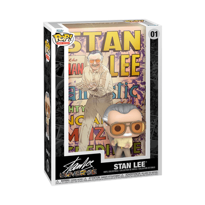 Funko Comic Cover Stan Lee Pop! Vinyl Figure W/Case