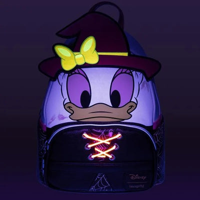 Disney Daisy Duck Halloween Witch Cosplay Mini Backpack