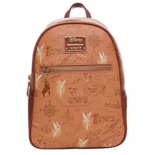 Loungefly Disney Peter Pan Neverland Map Mini Backpack