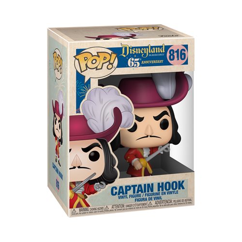 Funko Disneyland 65th Anniversary Captain Hook Pop! Vinyl Figure