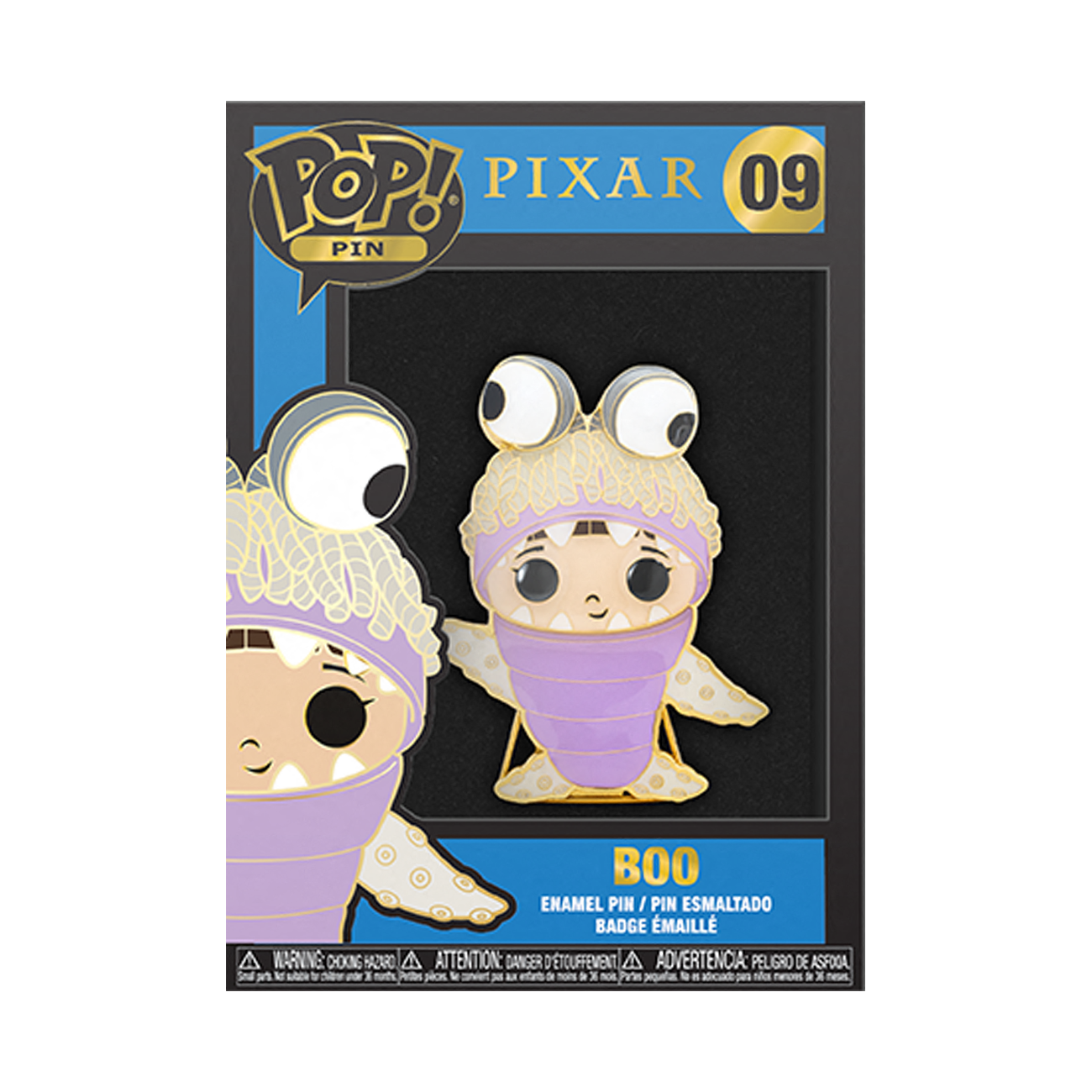 Loungefly Funko Pop! Pin Disney Pixar Monsters Inc Boo