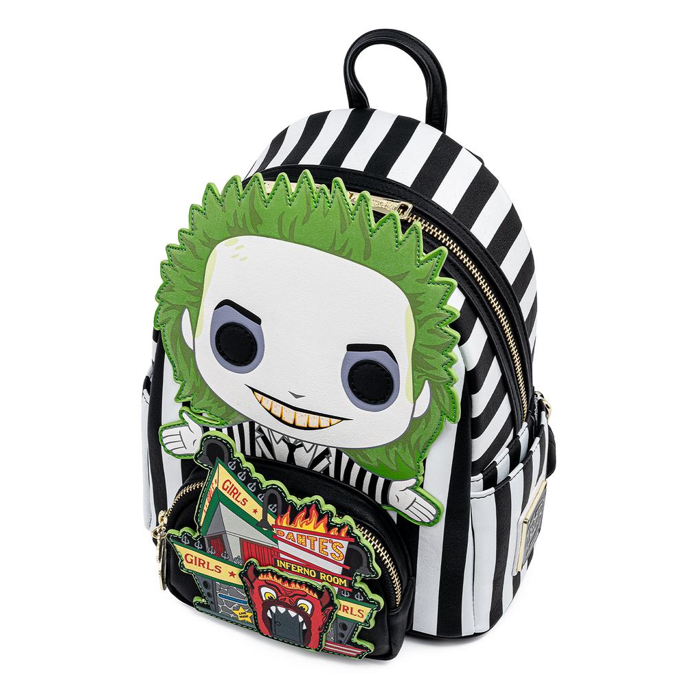 Loungefly Pop! Beetlejuice Dante's Inferno Mini Backpack