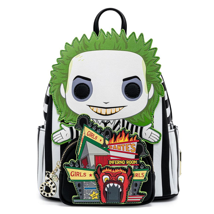 Loungefly Pop! Beetlejuice Dante's Inferno Mini Backpack