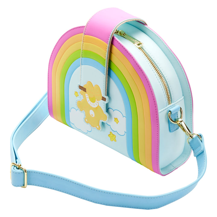 Loungefly Care Bears Rainbow Swing Crossbody