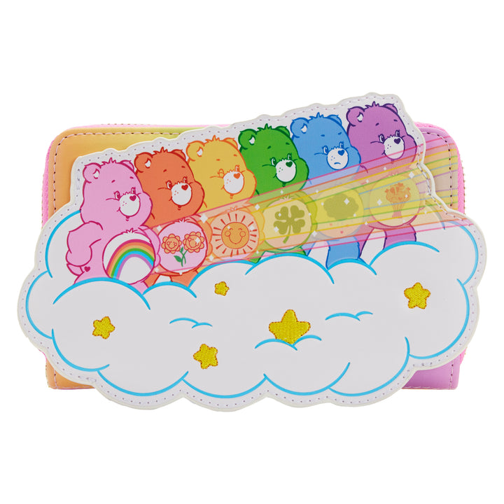 Loungefly Care Bears Stare Rainbow Wallet