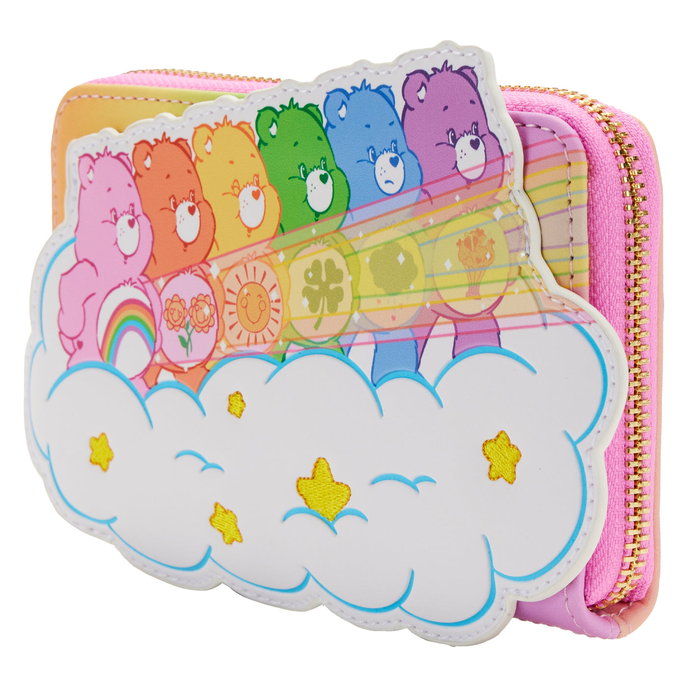 Loungefly Care Bears Stare Rainbow Wallet