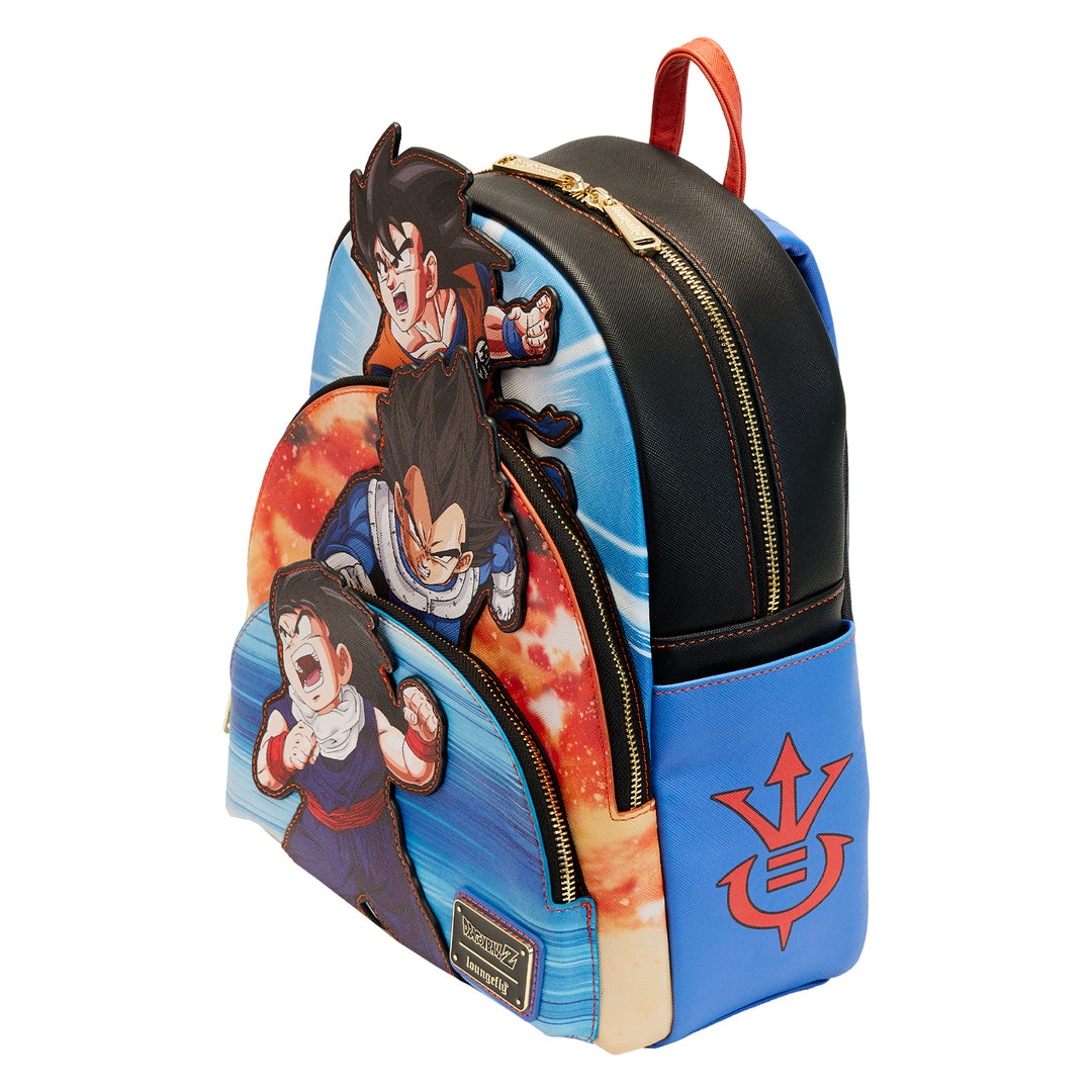 Dragon Ball Z Triple Pocket Mini Backpack