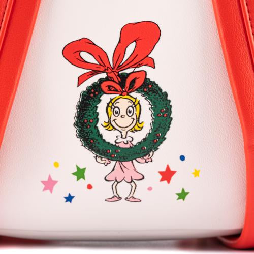 Loungefly Dr. Seuss The Grinch Chimney Thief Mini Backpack