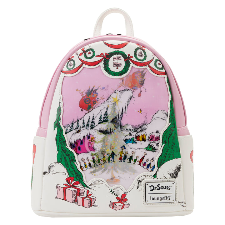 Dr. Seuss The Grinch Lenticular Scene Mini Backpack