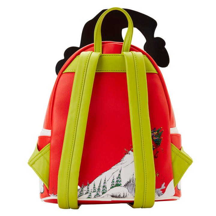 Dr. Seuss The Grinch Lenticular Heart Mini Backpack