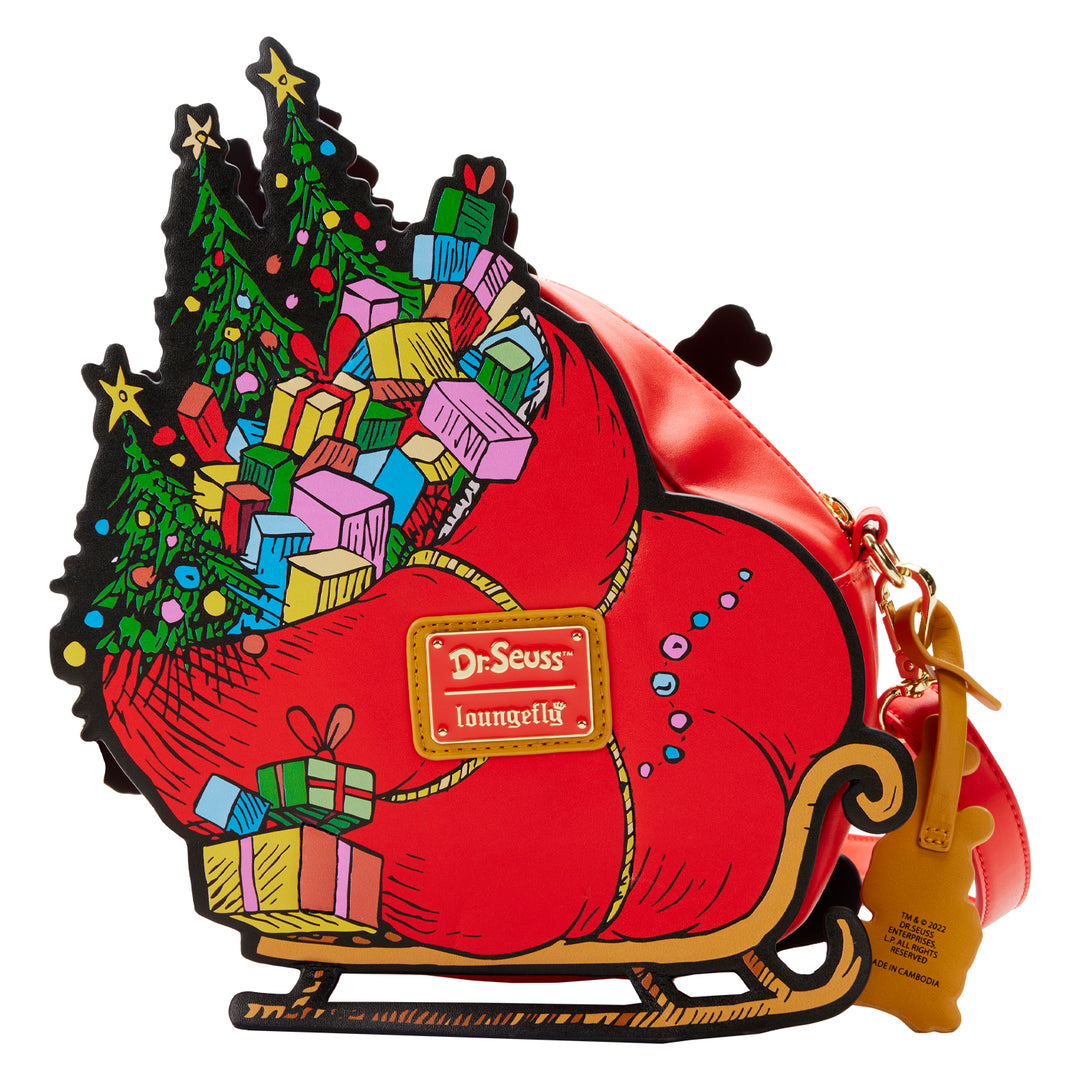 Seuss The Grinch Sleigh Crossbody – Grotto Treasures