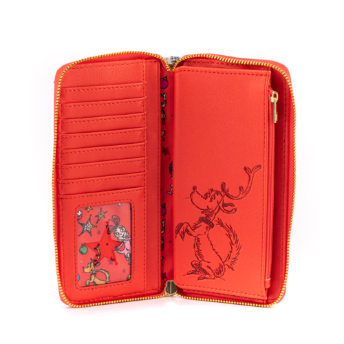 Loungefly Dr. Seuss The Grinch Loves the Holidays Wallet