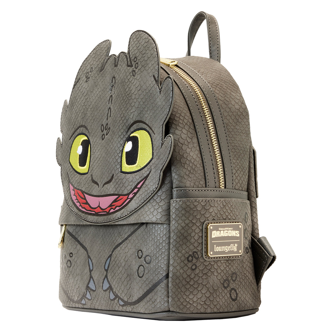 Dreamworks How to Train Your Dragon Toothless Cosplay Mini Backpack ...