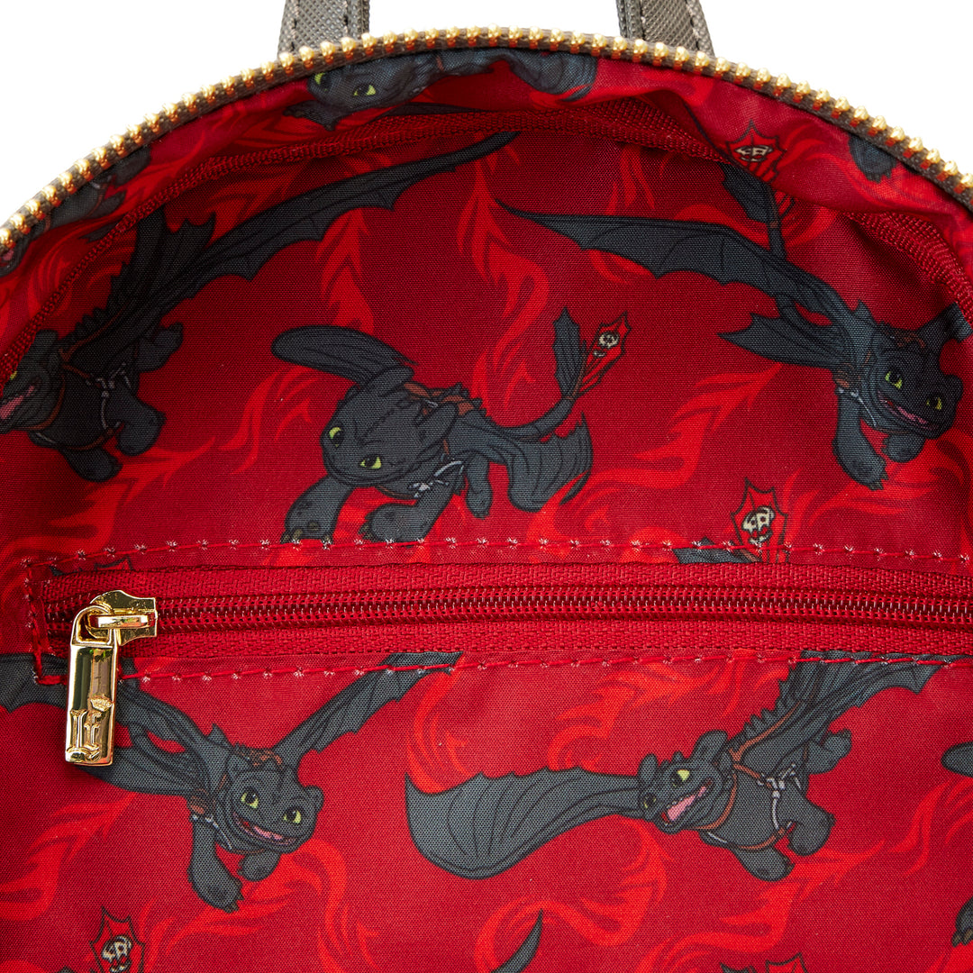 Dreamworks How to Train Your Dragon Toothless Cosplay Mini Backpack