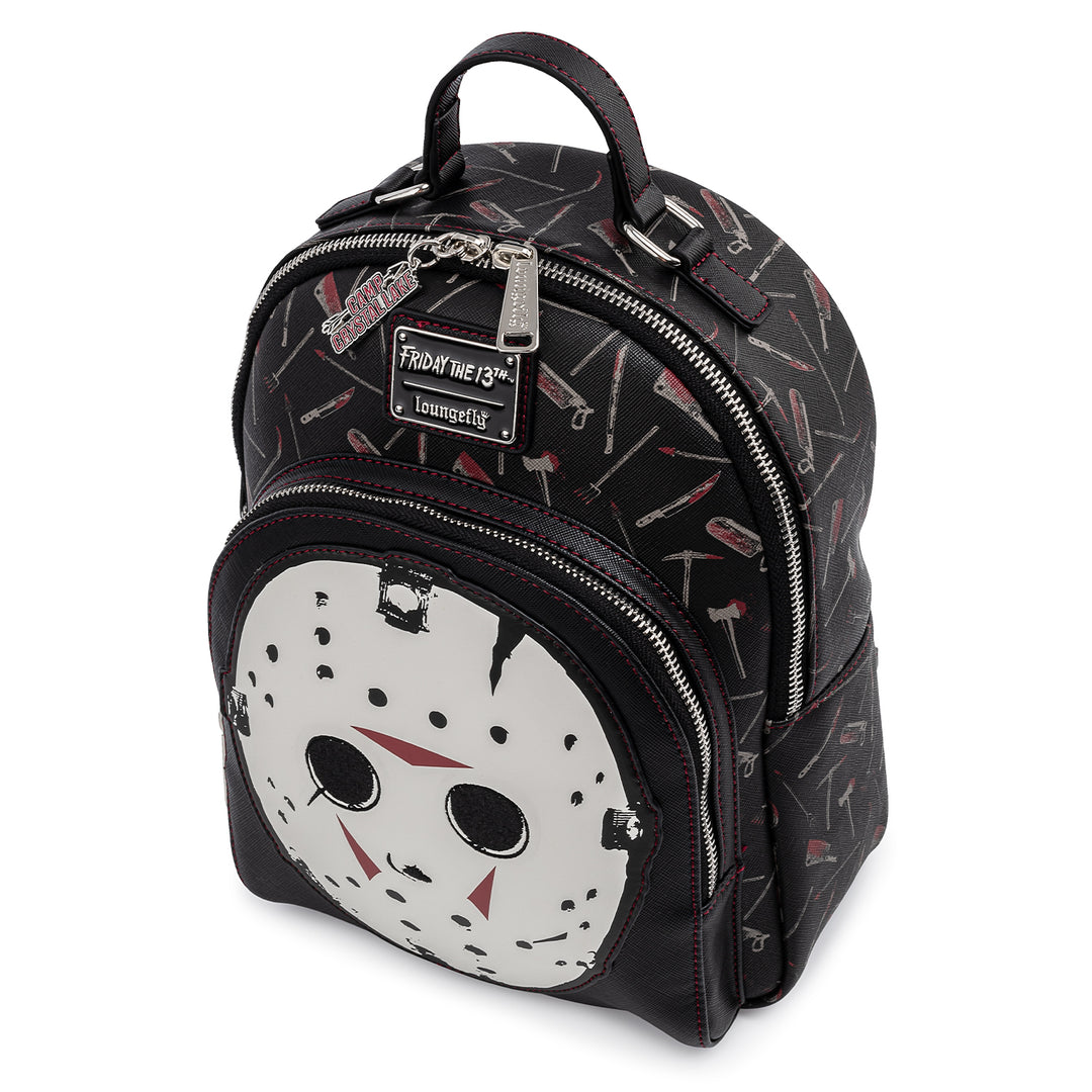 Friday The 13th Jason Glow in the Dark Mask Mini Backpack