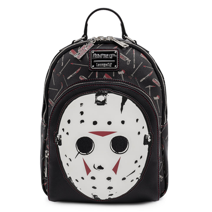 Friday The 13th Jason Glow in the Dark Mask Mini Backpack