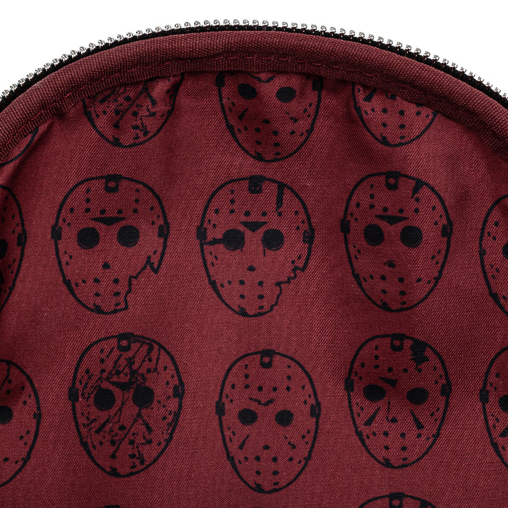 Friday The 13th Jason Glow in the Dark Mask Mini Backpack