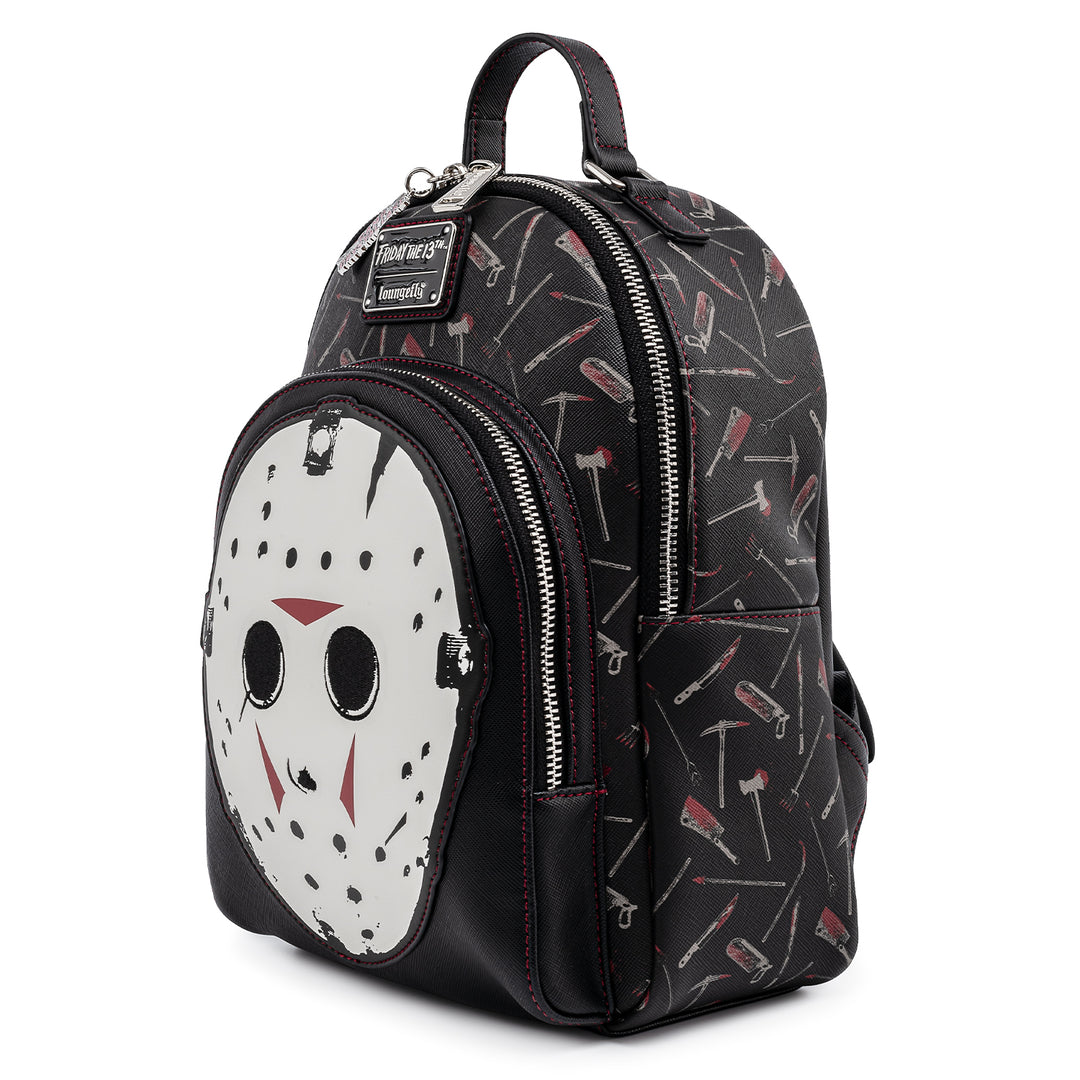 Friday The 13th Jason Glow in the Dark Mask Mini Backpack