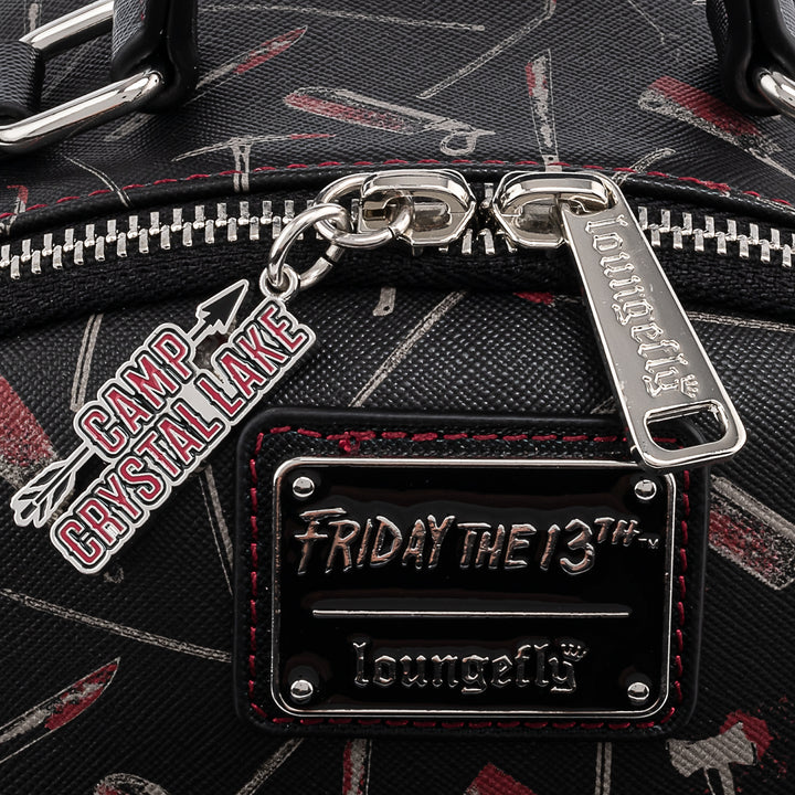 Friday The 13th Jason Glow in the Dark Mask Mini Backpack