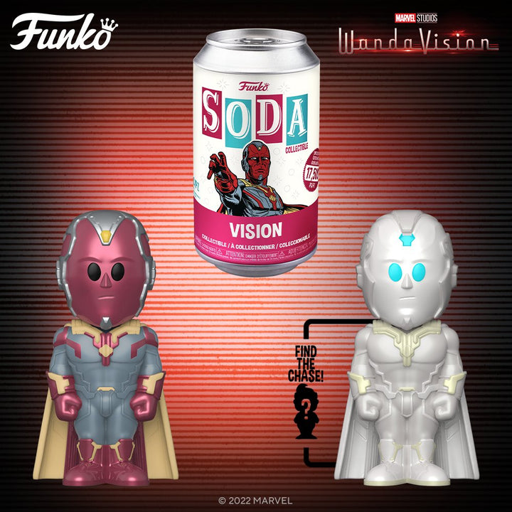 Funko Marvel Studios Wandavision Vision Vinyl Soda Figure Limited Edition