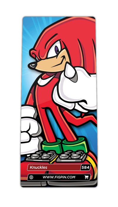 FiGPiN Sonic the Hedgehog Knuckles Limited Edition