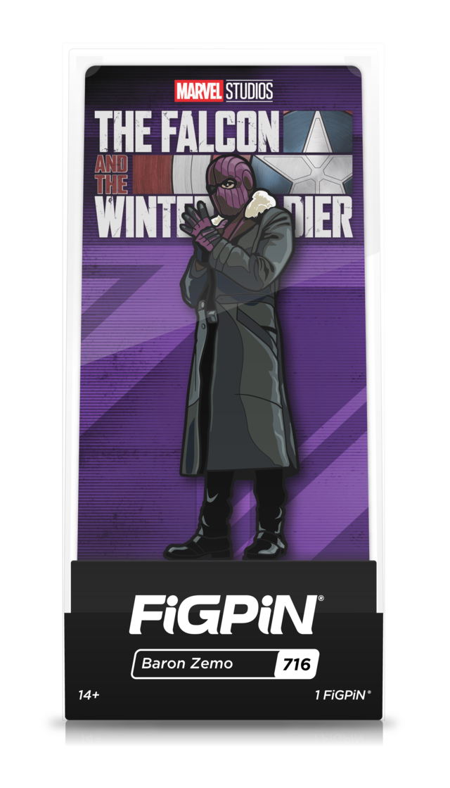 FiGPiN Marvel The Falcon and The Winter Soldier Baron Zemo Limited Edition