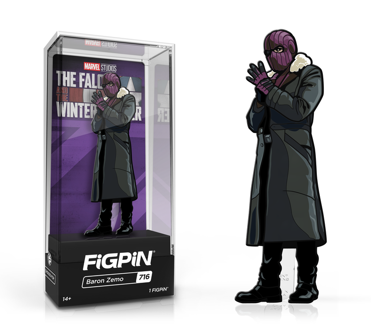 FiGPiN Marvel The Falcon and The Winter Soldier Baron Zemo Limited Edition