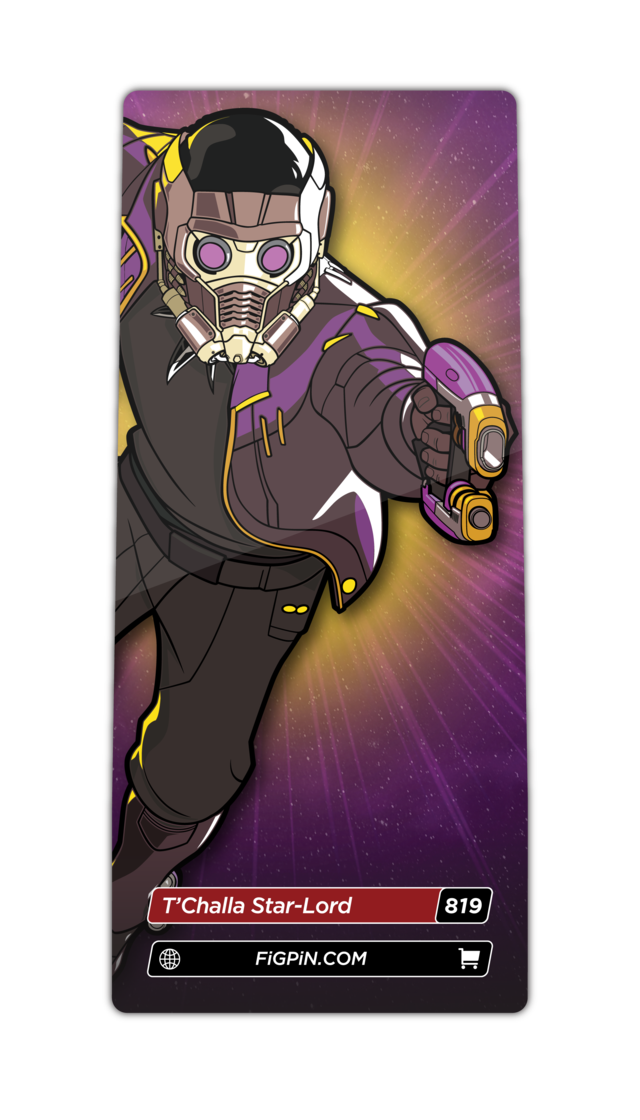 FiGPiN Marvel Studios What If? T'Challa Star-Lord
