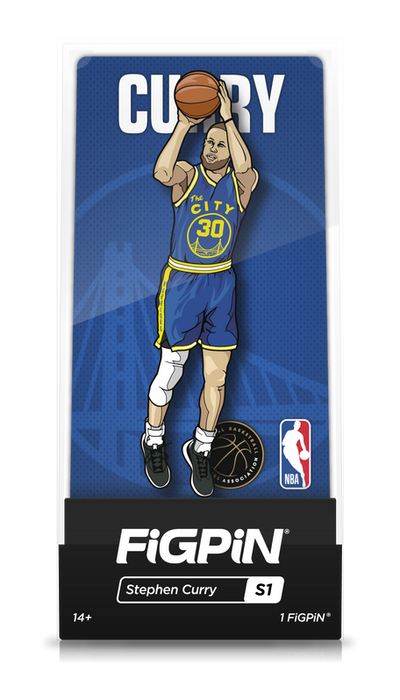 FiGPiN NBA Golden State Warriors Stephen Curry