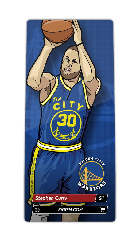 FiGPiN NBA Golden State Warriors Stephen Curry