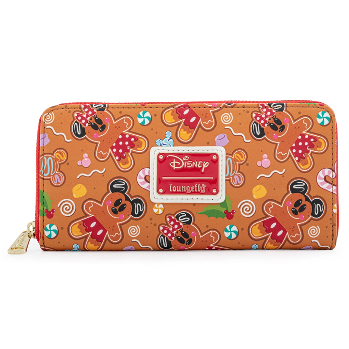 Loungefly Disney Gingerbread AOP Wallet