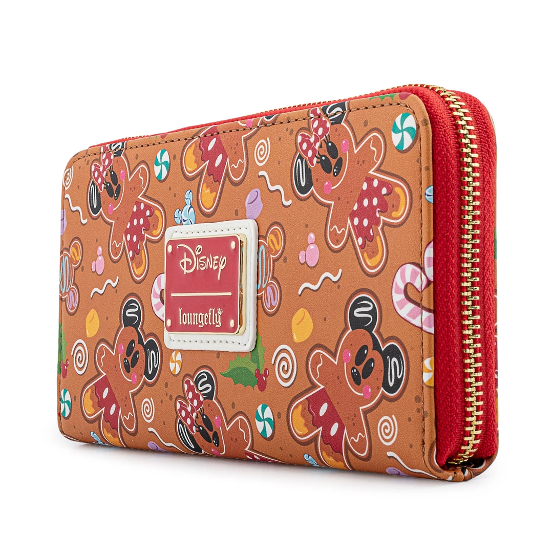 Loungefly Disney Gingerbread AOP Wallet