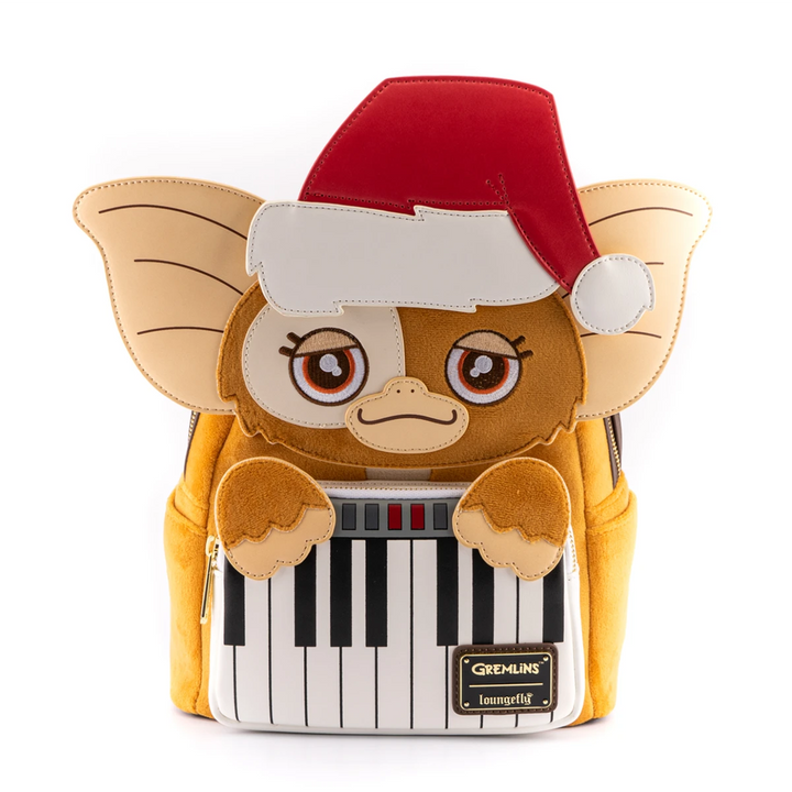 Loungefly Gremlins Gizmo Holiday W/Removable Hat Cosplay Mini Backpack