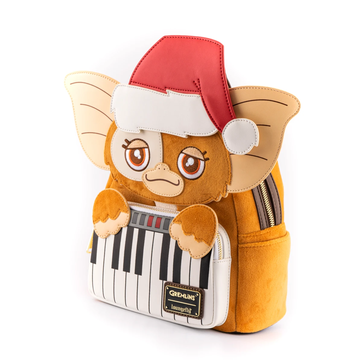 Loungefly Gremlins Gizmo Holiday W/Removable Hat Cosplay Mini Backpack