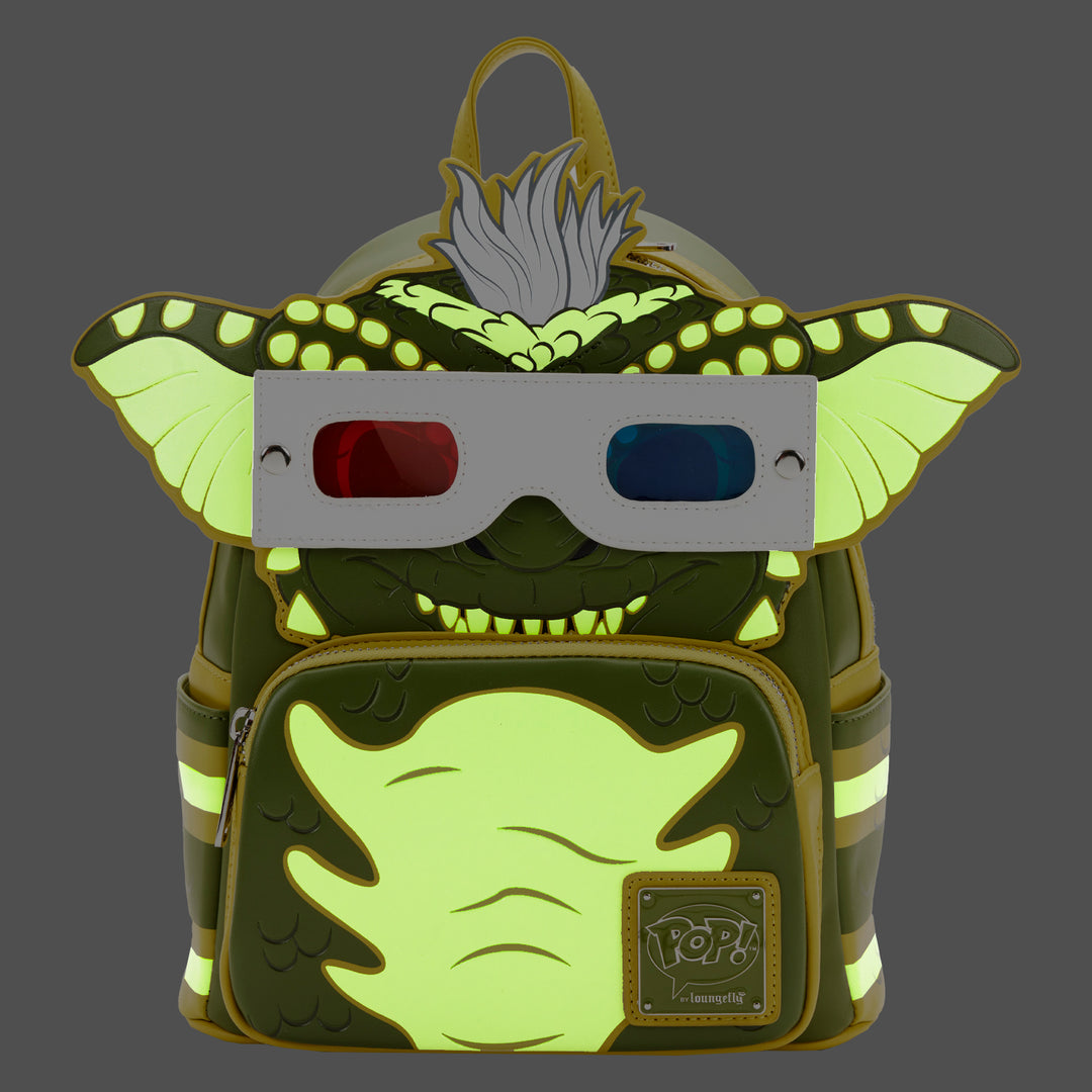 Pop! Gremlins Stripe w/Removable 3D Glasses Cosplay Mini Backpack