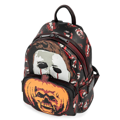 Halloween 2 Michael Myers Pumpkin Mini Backpack