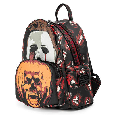 Halloween 2 Michael Myers Pumpkin Mini Backpack